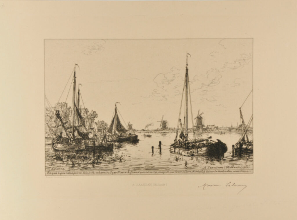 À Zaandam (Hollande)