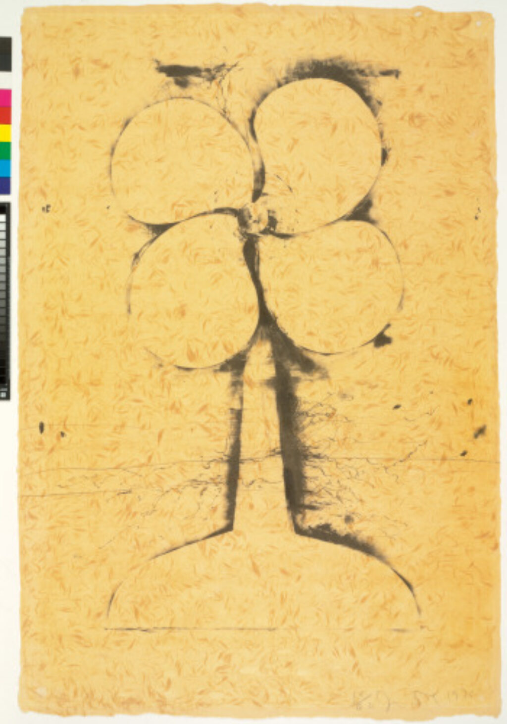 From the series “Lithographs of the Sculpture: The Plant Becomes a Fan”