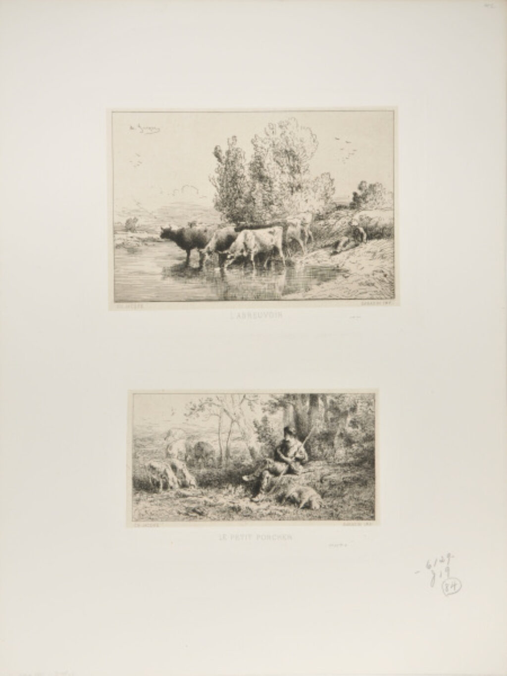 L’Abreuvoir; Le Petit Porcher