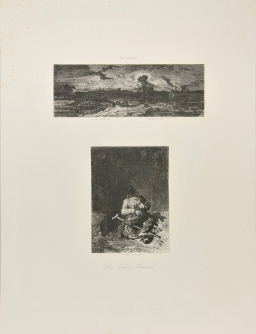 Paysage: Crépuscule; Cul de Jatte