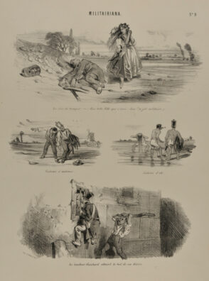 Plate 9 from the series “Militairiana”