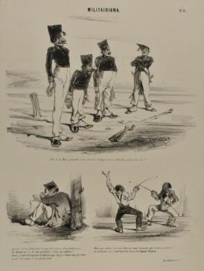 Plate 15 from the series “Militairiana”