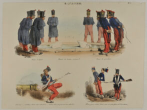 Plate 7 from the series “Militairiana”