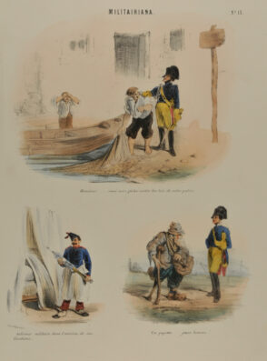 Plate 13 from the series “Militairiana”