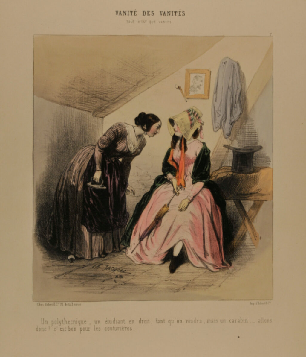 Un polythecnique, un étudiant en droit, tant qu’on voudra, mais un carabin…