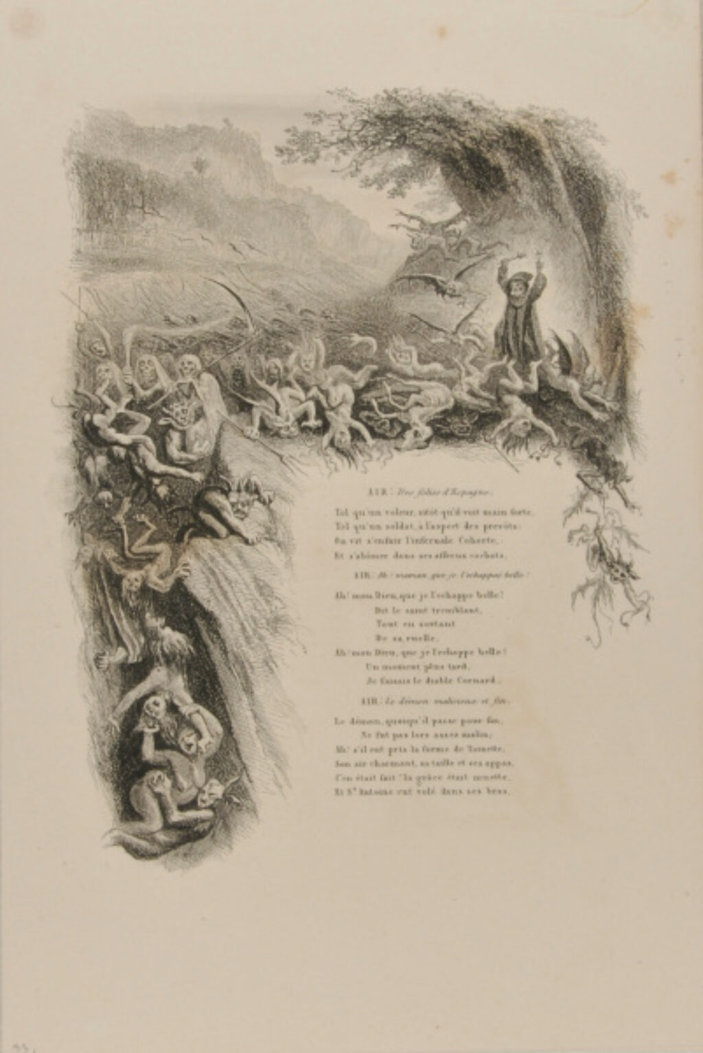 La Tentation de St. Antoine (3e planche)