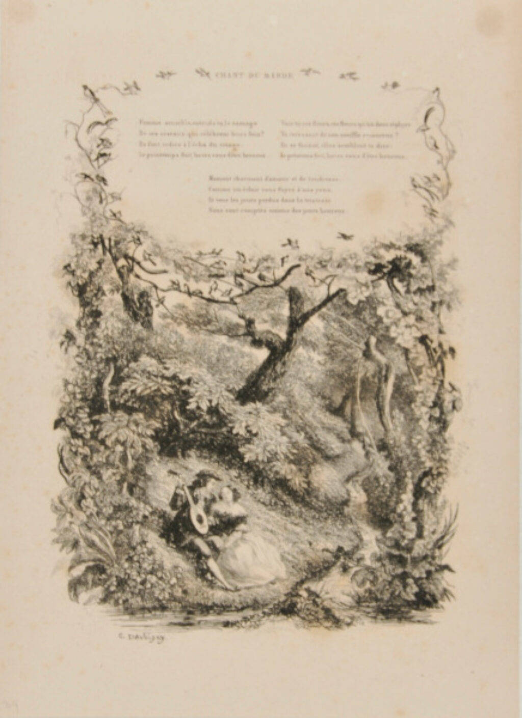 La Chanson de Lisette (2e planche – La Danse villageoise)