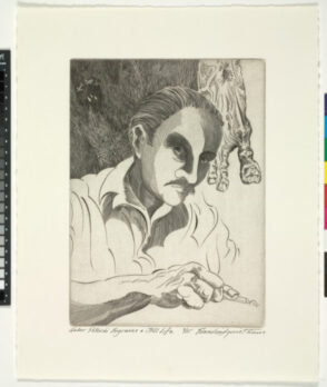 Gabor Peterdi Engraves a Still Life