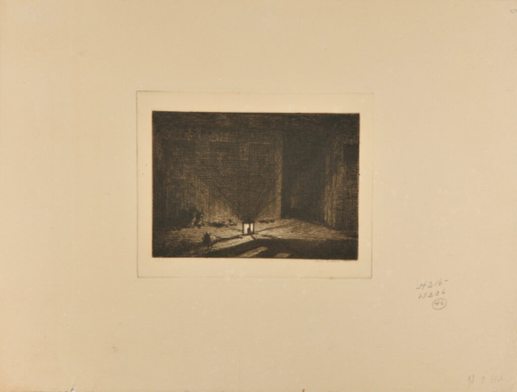 Intérieur d’une auberge (Le Corridor d’une auberge)