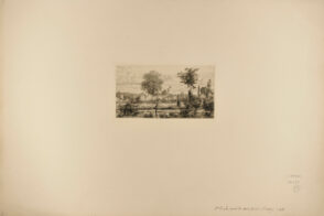 Le Pont de bois, près Vichy