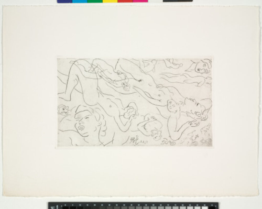 Une Négresse (refused etching)