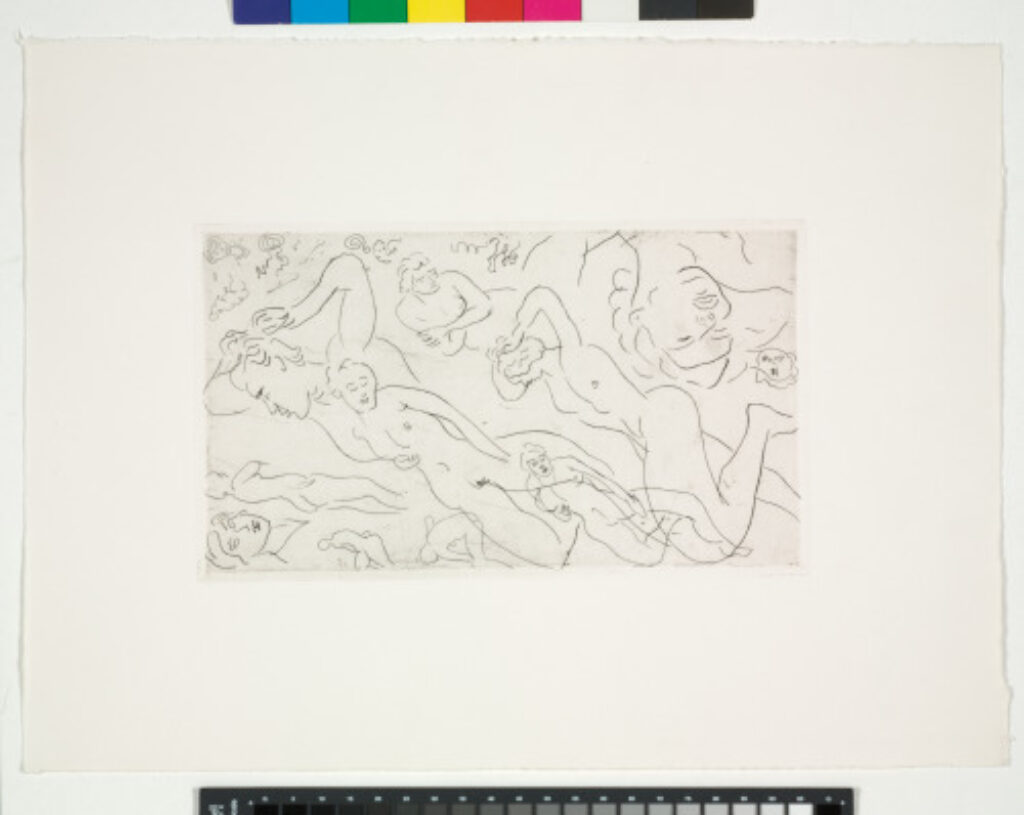 Une Négresse (refused etching)