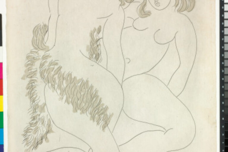 NYMPH AND FAUN (REFUSED ETCHING)