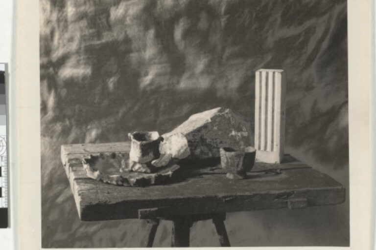 STILL LIFE WITH DARK CHUNKS