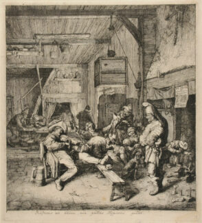 The Violin Player Seated in the Inn