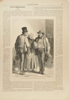 L’Hôtel des Commissaires-poriseurs.–Les marchands.