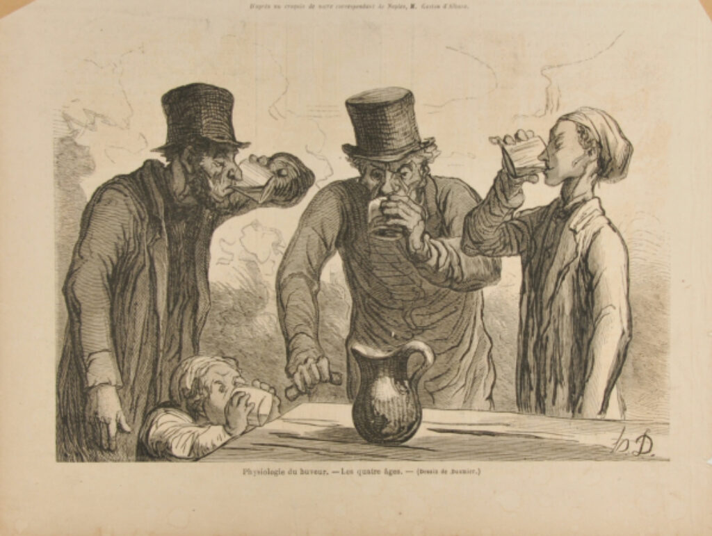 Physiologie du Buveur. — Les Quatre Âges