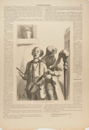 Les Chanteurs de rue.