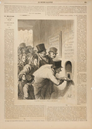 Un Guichet de théatre.