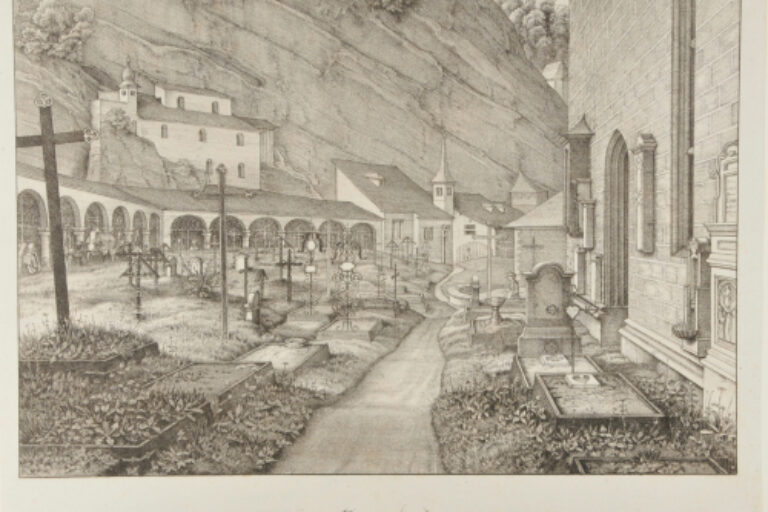 SATURDAY, CHURCHYARD AT ST. PETER'S IN SALZBURG