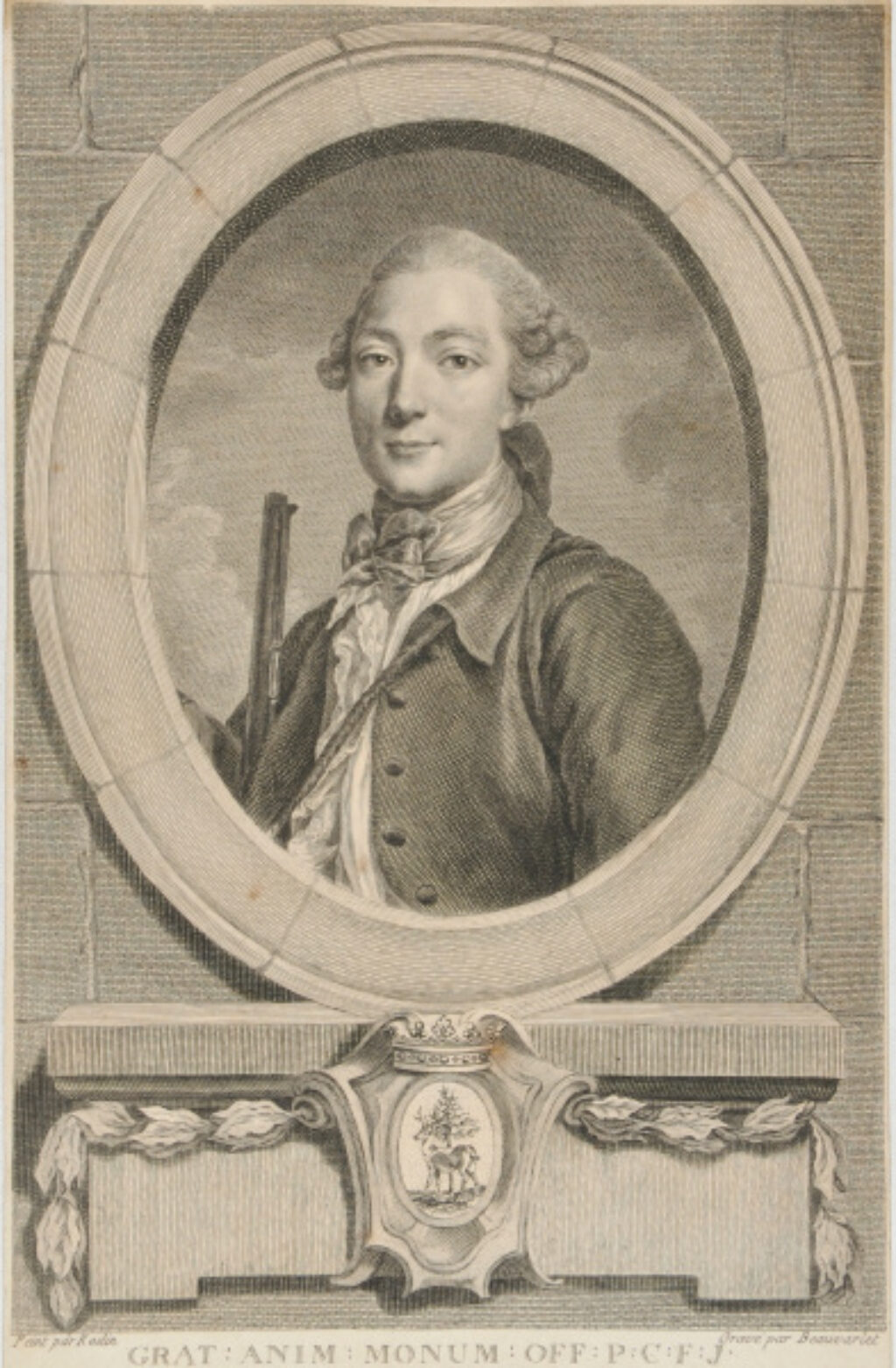 Portrait of Count Pierre-Francois de Cluzel - Image 2