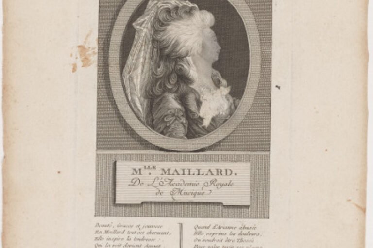 PORTRAIT OF MADEMOISELLE MAILLARD