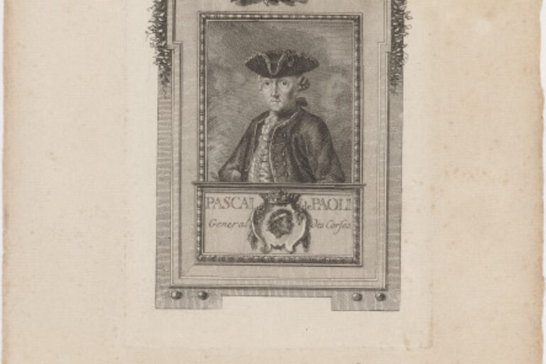 PORTRAIT OF PASCAL DE PAOLI, GENERAL OF CORTE