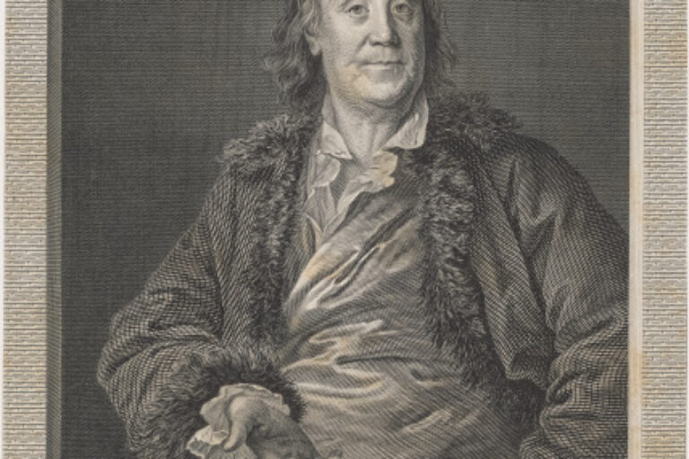 PORTRAIT OF BENJAMIN FRANKLIN
