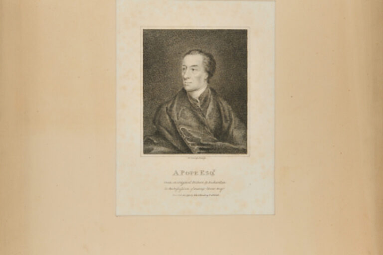 PORTRAIT OF ALEXANDER POPE, ESQUIRE
