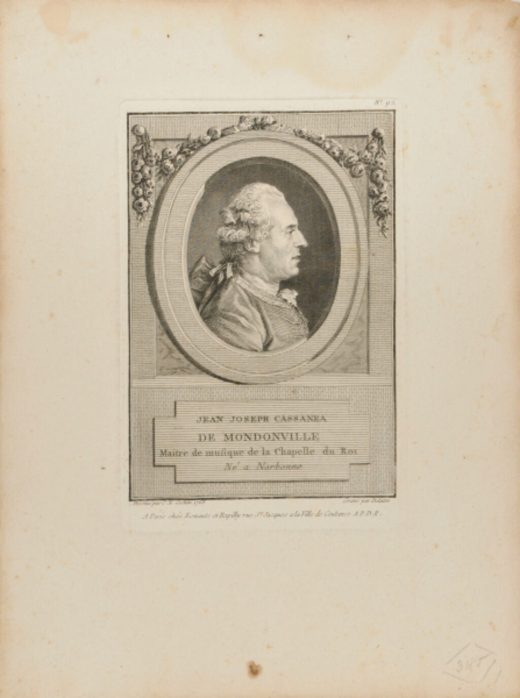 Portrait of Jean-Joseph Cassanéa de Mondonville