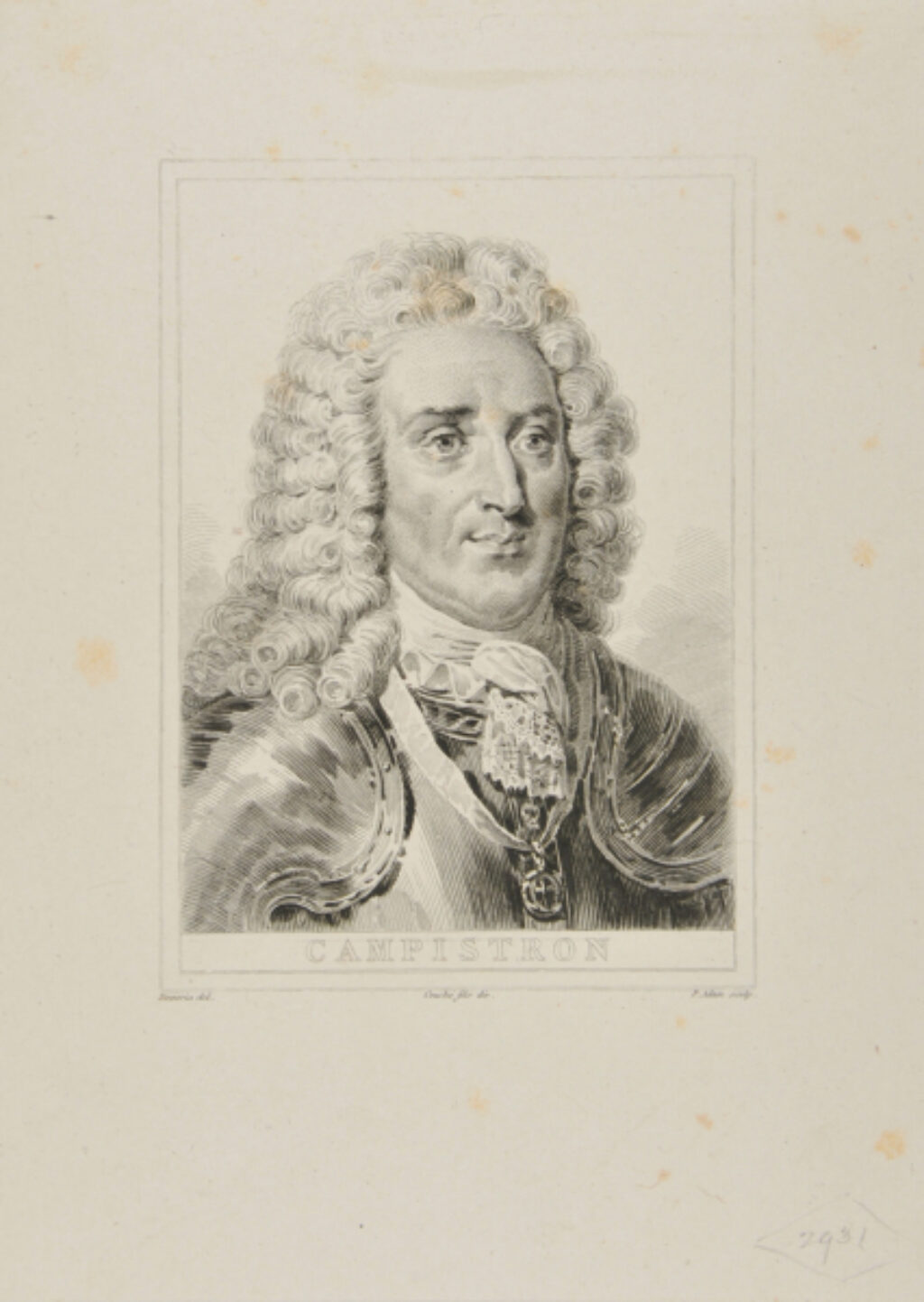 Portrait of Jean Galbert de Campistron