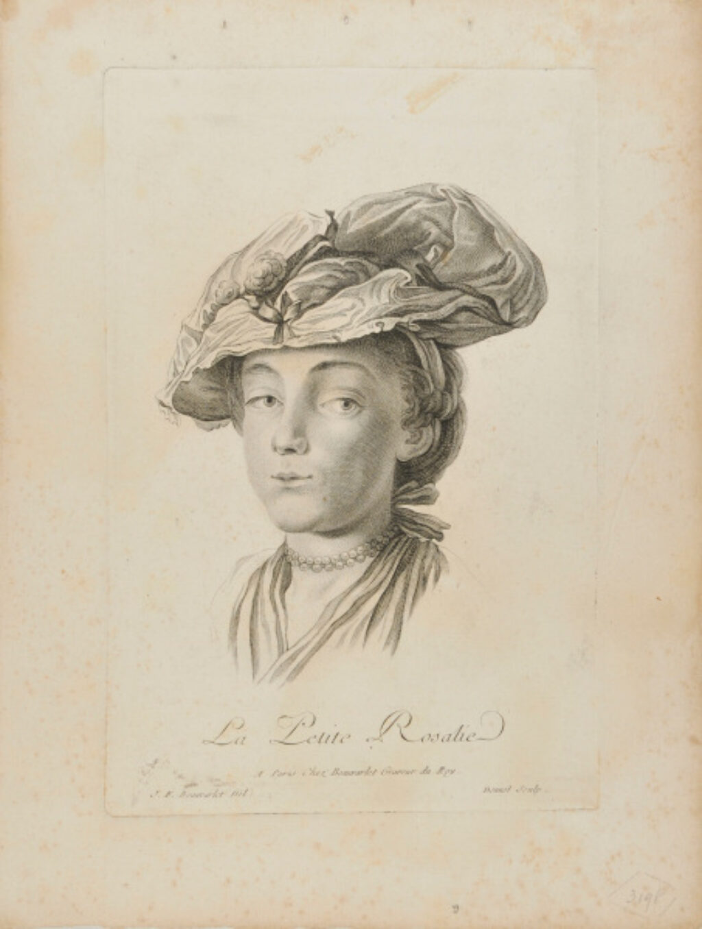 Portrait of La Petite Rosalie