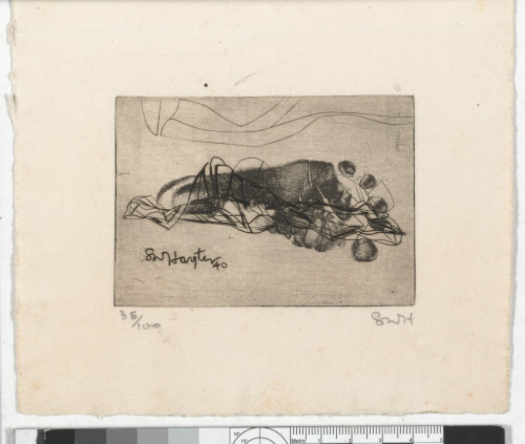 Augy’s Foot (Greeting Card for 1940-1941)