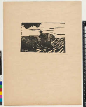 Retour des champs, soleil couchant