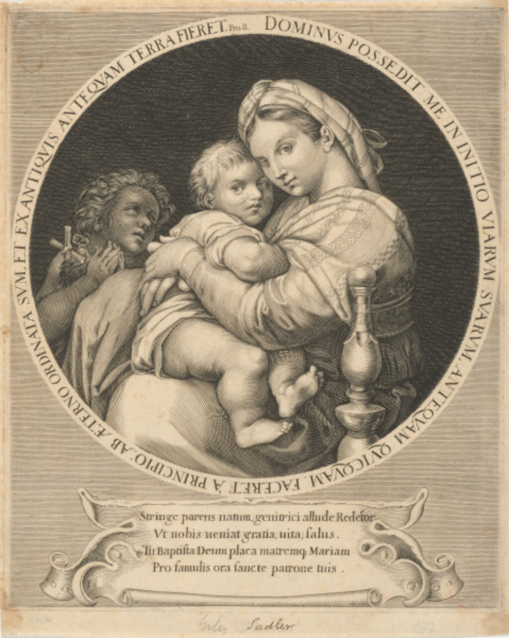 Virgin and Child with Saint John the Baptist - Image 1