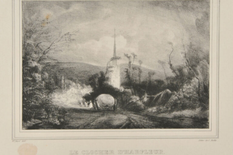 THE STEEPLE AT HARFLEUR