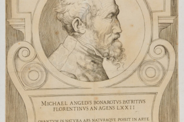 PORTRAIT OF MICHELANGELO BUONARROTI