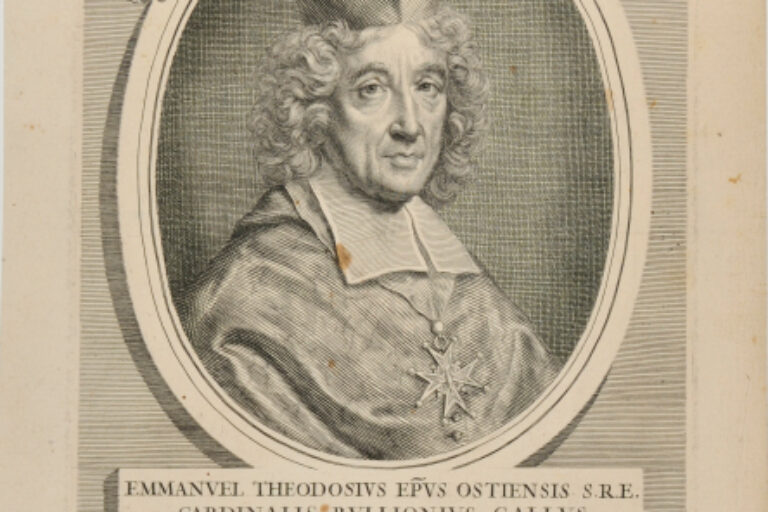 EMMANUEL THÉODOSE DE LA TOUR D'AUVERGNE, DUKE OF ALBRET, CARDINAL BOUILLON