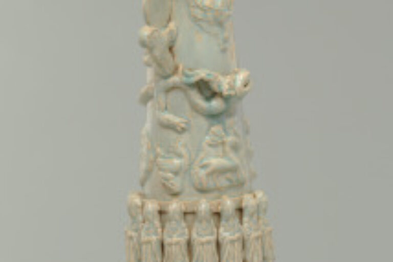 Covered Tiger Jar with Daoist Symbols