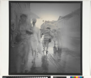 Woman with Umbrella, St. Petersburg