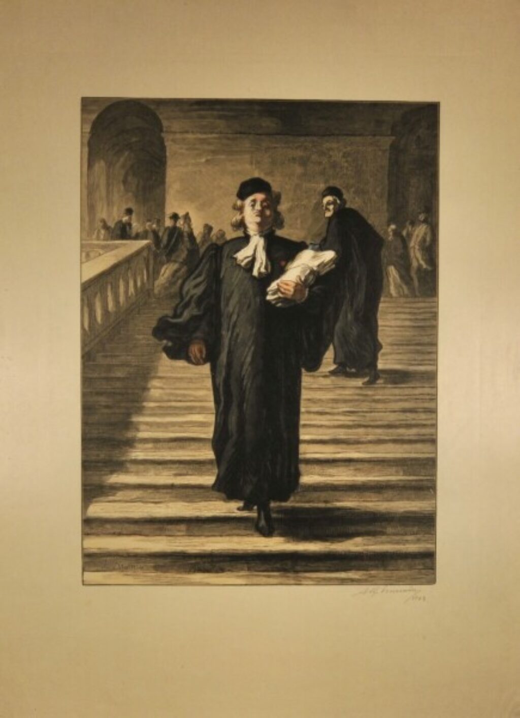 The Grand Staircase of the Palace of Justice