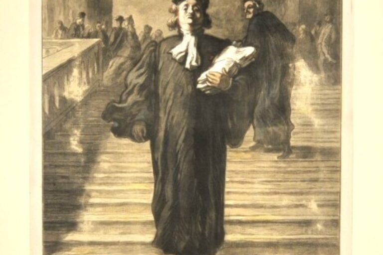 THE GRAND STAIRCASE OF THE PALACE OF JUSTICE