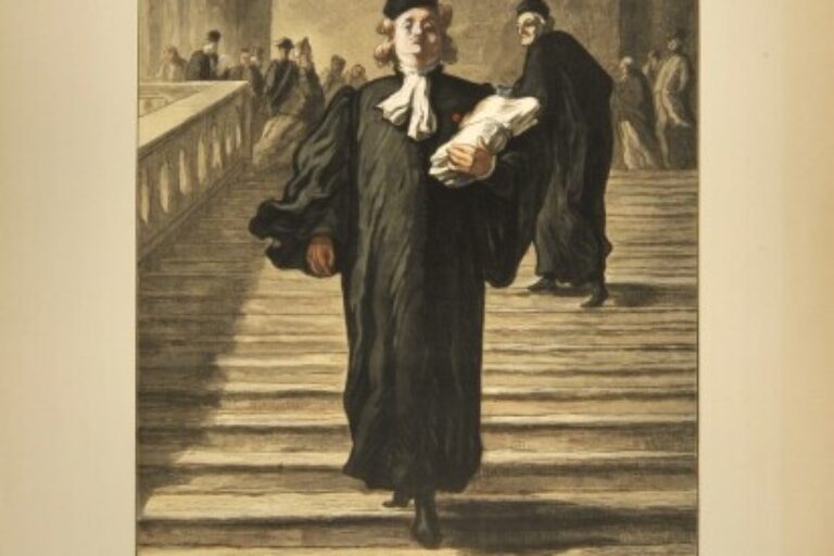 THE GRAND STAIRCASE OF THE PALACE OF JUSTICE