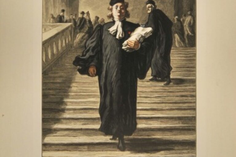 THE GRAND STAIRCASE OF THE PALACE OF JUSTICE