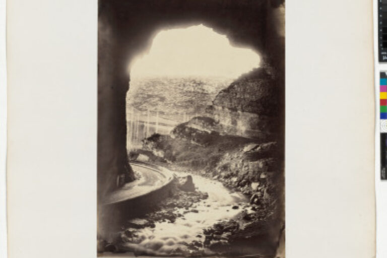 ROUTE IMPÉRIALE NO. 119, DE CARCASSONE À SAINT-GIRONS. TRAVAUX DE RECTIFICATION DES COTES DE BAUDET, PAR LA GROTTE NATURELLE DE L’ARIZE OU DU MAS-D’AZIL