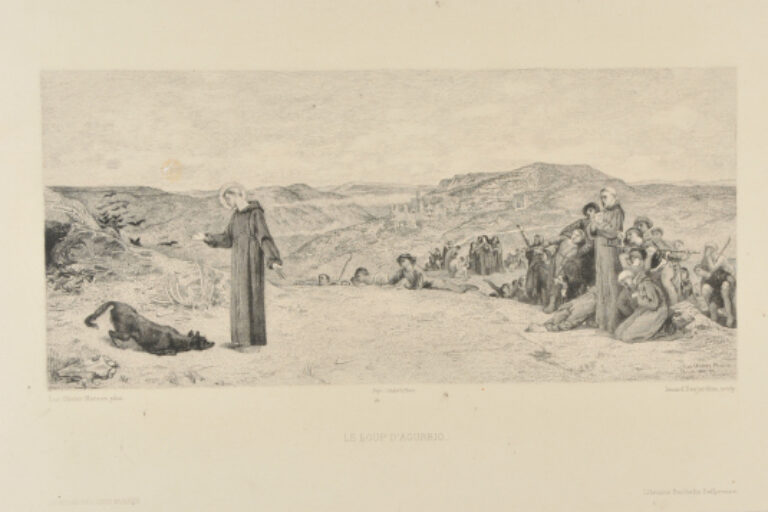 SAINT FRANCIS OF ASSISI AND THE WOLF OF GUBBIO