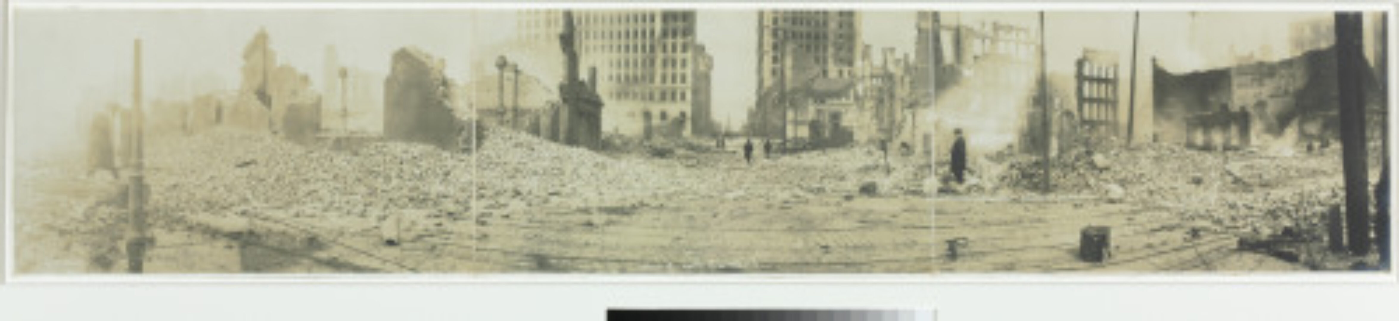PANORAMIC VIEW OF CALVERT STREET NORTH OF LOMBARD STREET, BALTIMORE