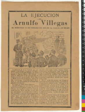 La Ejecucion de Arnulfo Villegas