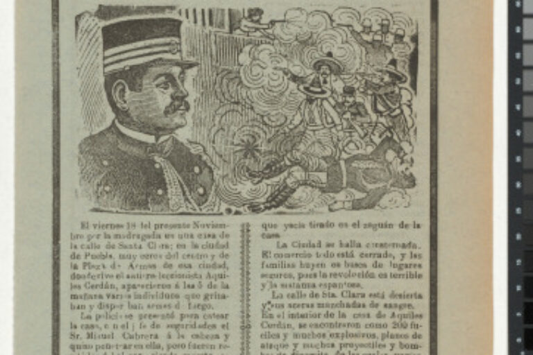 THE BLOODY EVENTS IN PUEBLA