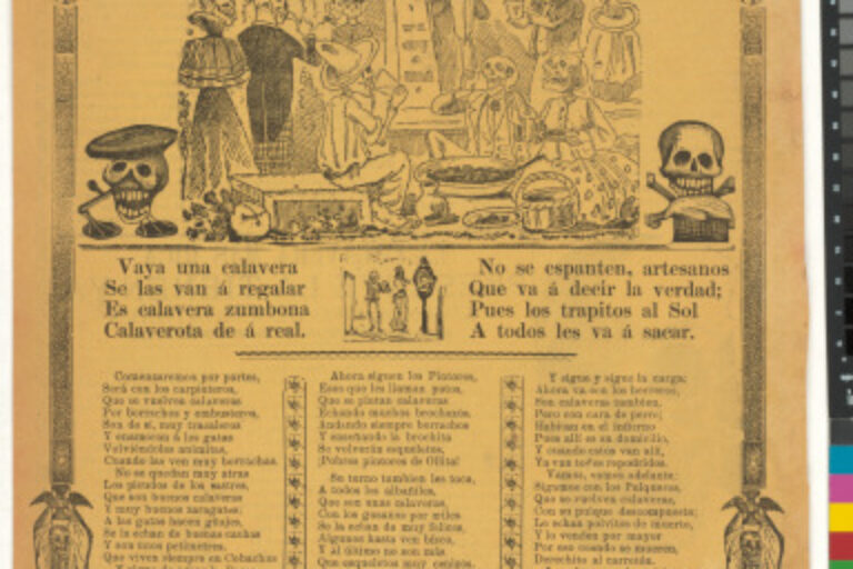 THE CALAVERA OF THE VISCOUS GOSSIP